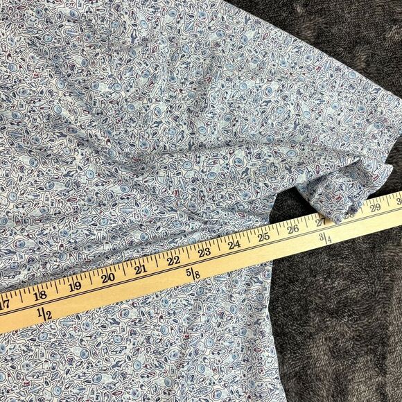 Peter Millar Summer Comfort Car Racing AOP Print Golf Polo Men's XL Performance - Picture 5 of 10